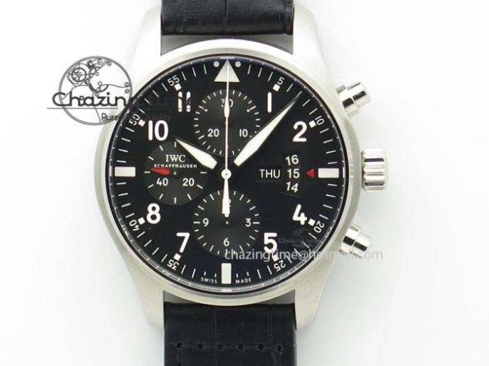 MIROTIME 0110 Aquatimer Chrono IW376803 V6F 1:1 Best Edition Gray Dial on Rubber Strap A FlexibleFit 7153